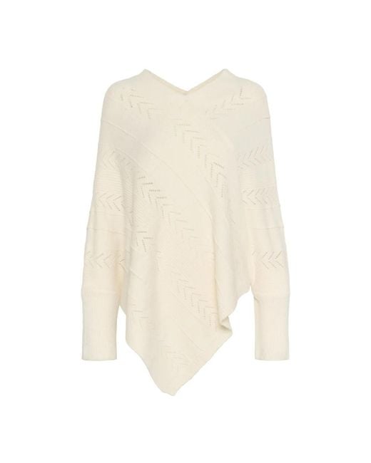 Cream Natural Ponchos