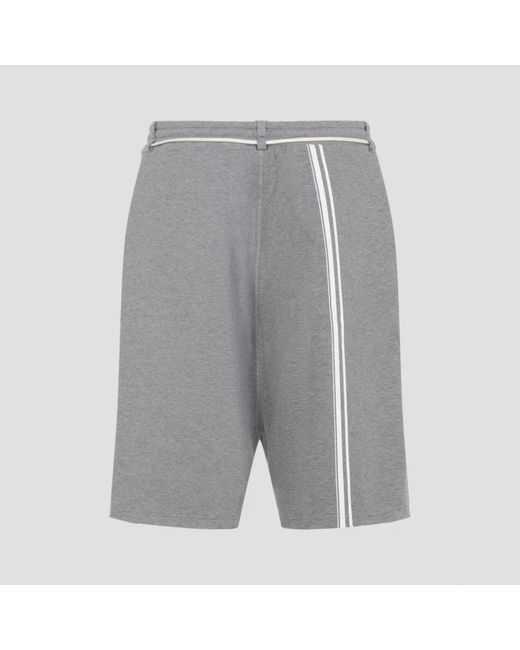 Mordecai Fitness ,Grijs ,Katoen Bermuda Shorts in het Gray voor heren