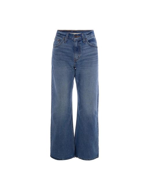 Levi's Blue Wide Jeans