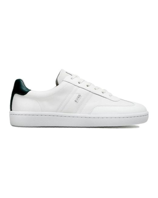 boss sneakers heren wit