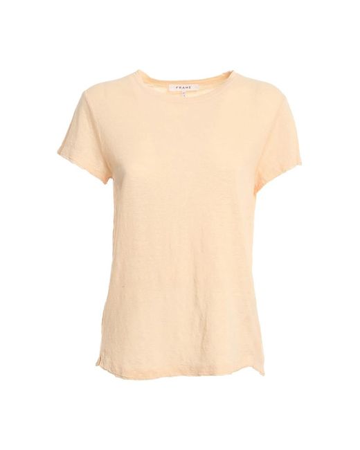 T-Shirts FRAME de color Natural