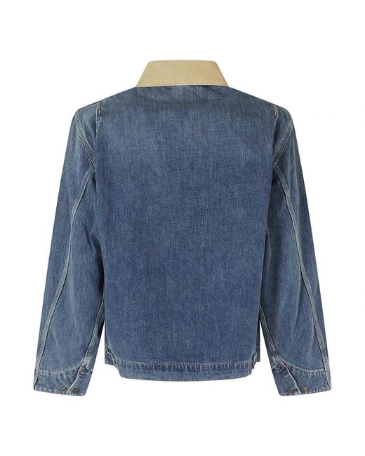 Carhartt Blue Denim Jackets for men