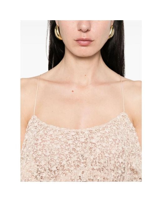 Philosophy Di Lorenzo Serafini Natural Sleeveless Tops