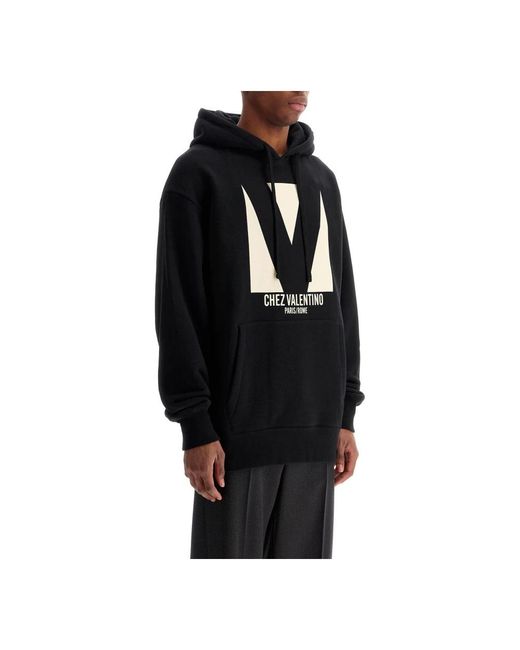 Valentino Garavani Blue Hoodies for men