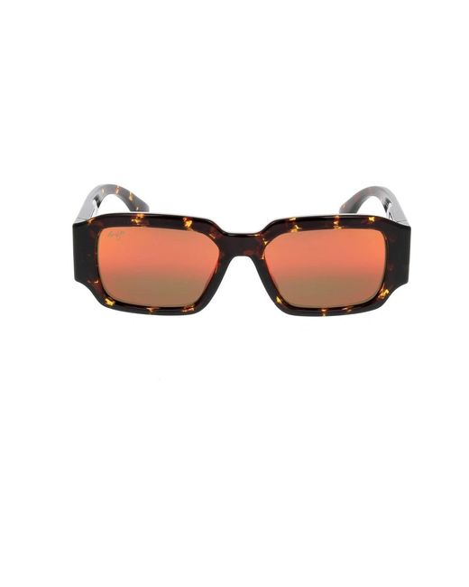 Maui Jim Stylische sonnenbrille für sonnenschutz in Brown für Herren