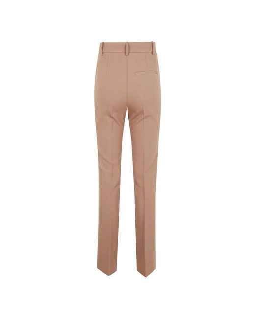 Wide Trousers di Pinko in Natural