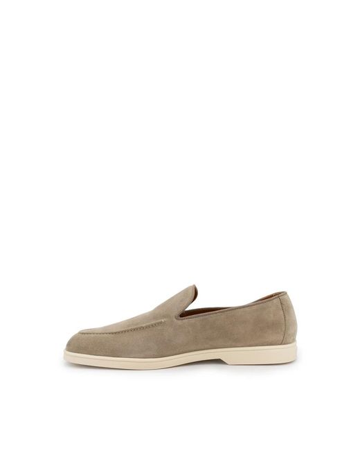 Doucal's Schoenen ,Leer Adler Moccasin in het Natural voor heren