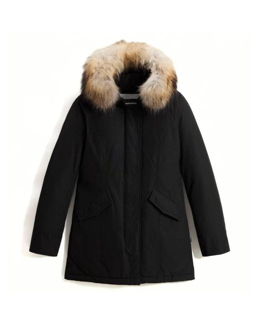 Woolrich Black Parkas