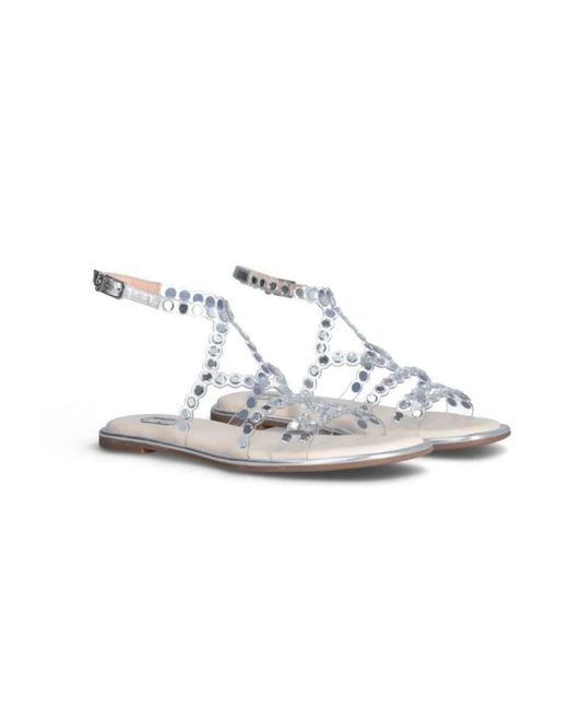 Liu Jo White Flat Sandals