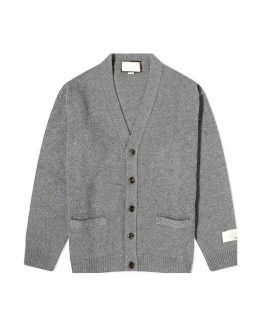 Gucci Gray Cardigans for men