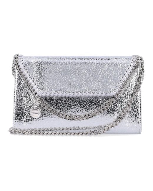 Stella McCartney Metallic Clutches