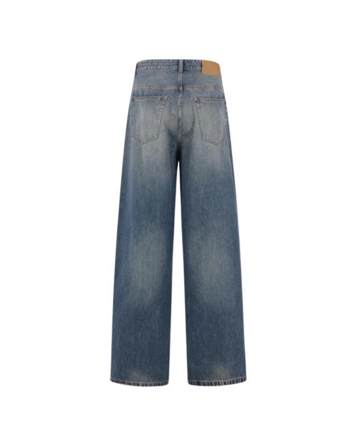 MM6 by Maison Margiela Blue Loose-Fit Jeans for men
