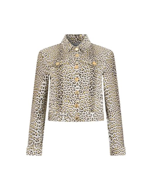 Denim Jackets Roberto Cavalli de color White