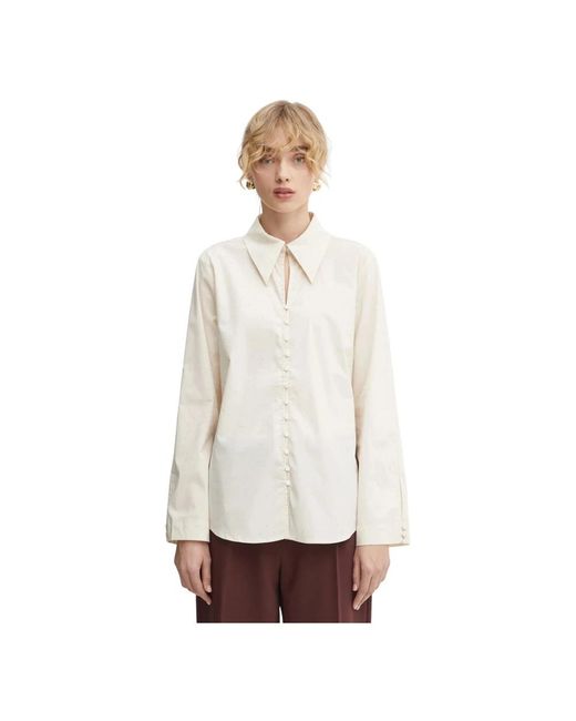 Shirts Bruuns Bazaar de color White