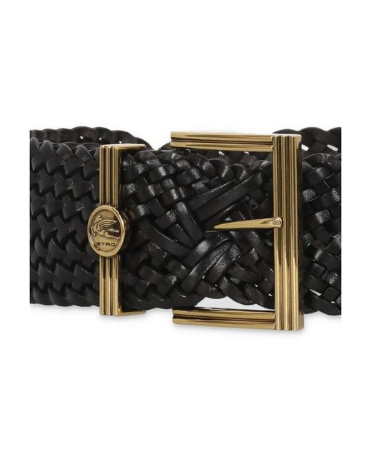 Etro Black Belts