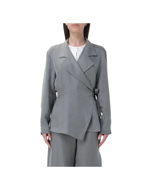 Giorgio Armani Blazers in het Gray