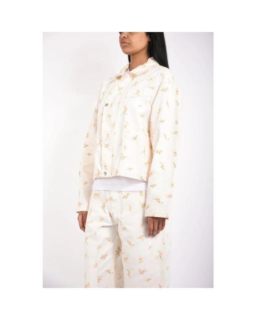 MSGM White Winterjacken