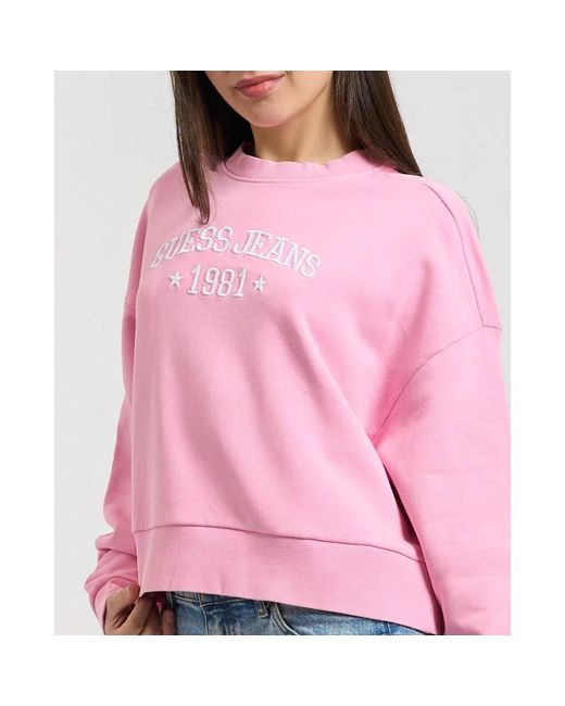Sweatshirts Guess de color Red
