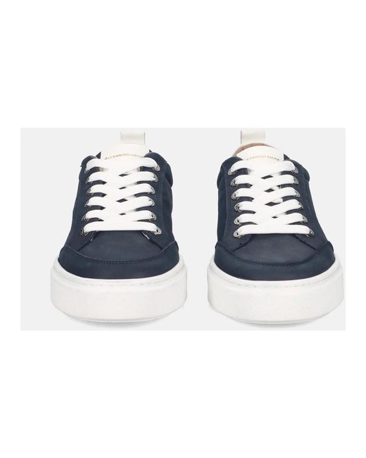 Alexander Smith Blue Sneakers for men