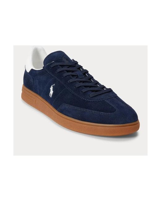 Ralph Lauren Blue Sneakers for men