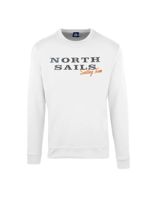 North Sails White Sweatshirts for men