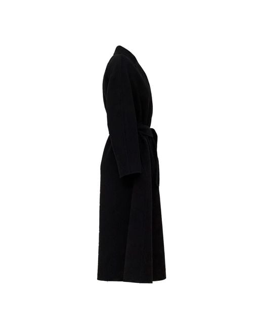 Max Mara Esturia Jas in het Black