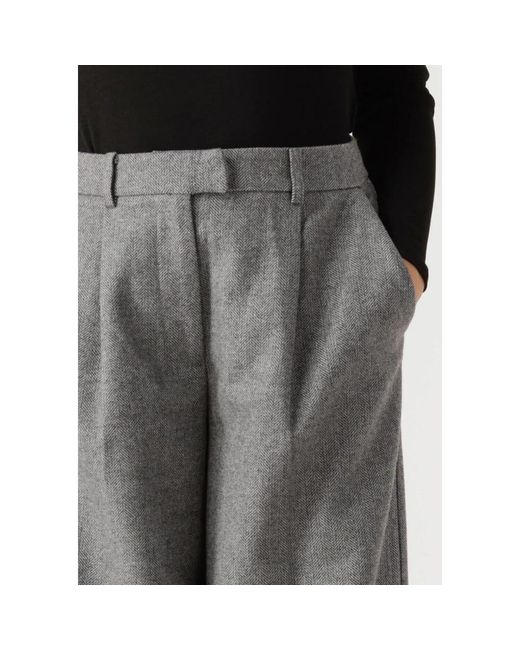 Modström Broeken ,Grijs ,Lissie Broek in het Gray