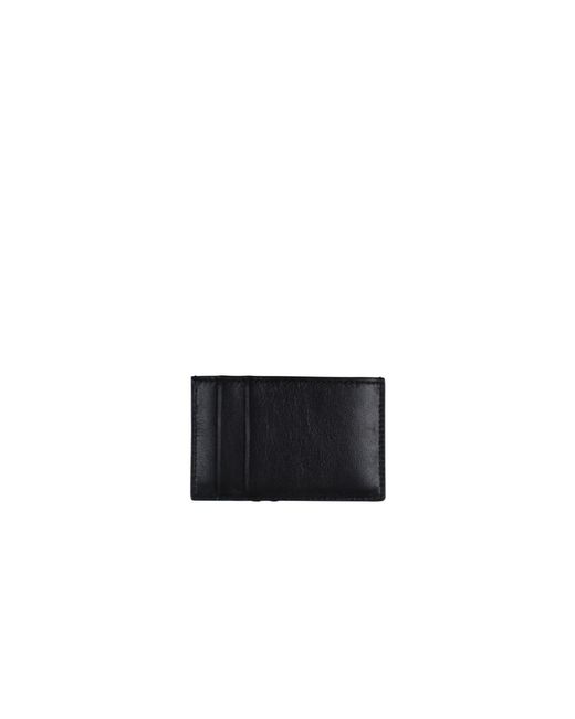 McQueen Logo Detail Kartenetui in Black für Herren