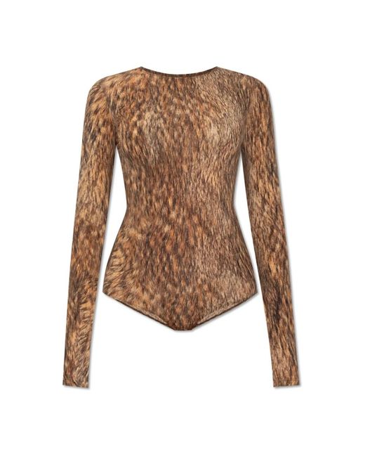 MM6 by Maison Margiela Body in het Brown
