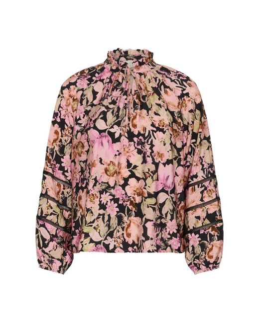 Kaffe Csarina Blouse in het Pink