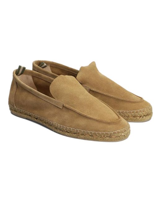 Castaner Espadrilles Plat in het Natural voor heren