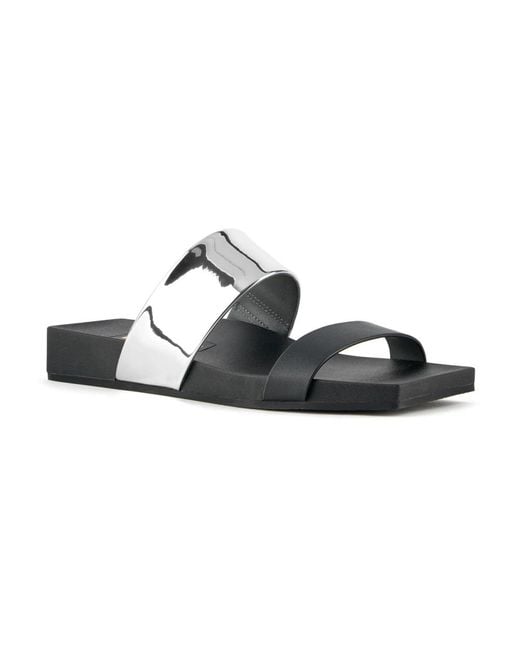 United Nude Black Sliders