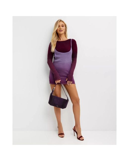 The Attico Purple Maxi Dresses