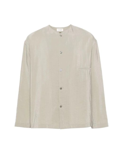 Lemaire White Casual Shirts for men