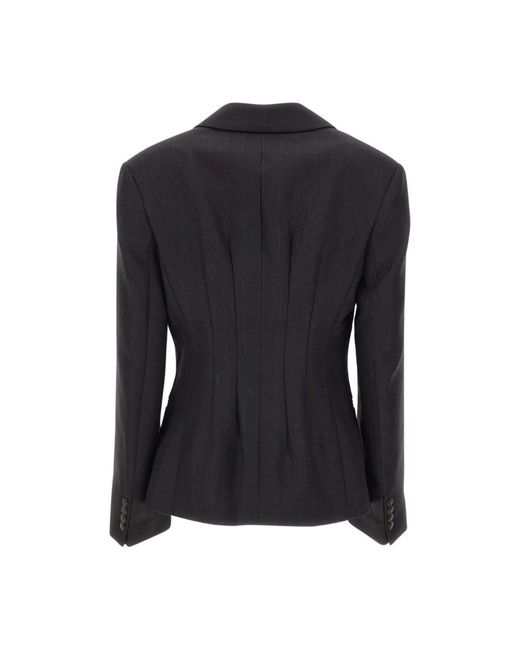 Birgitte Herskind Double-Breasted Blazer in het Black