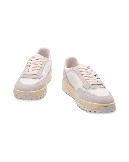 Autry White Sneakers for men