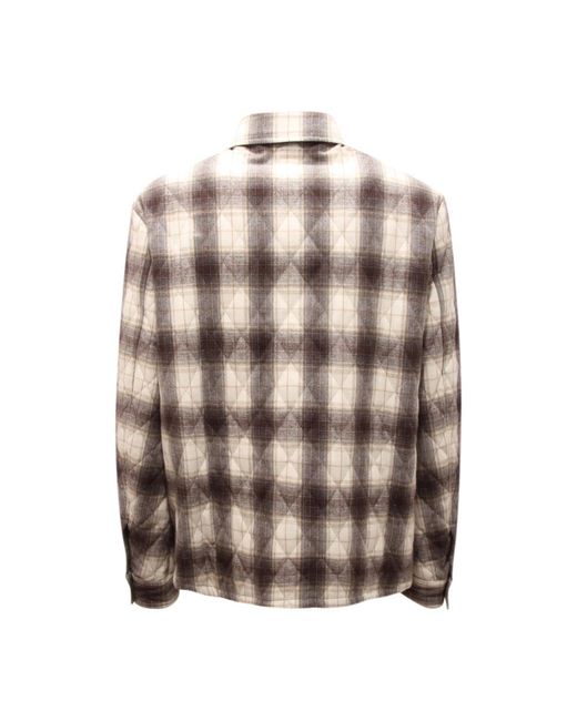 Peserico Brown Casual Shirts for men