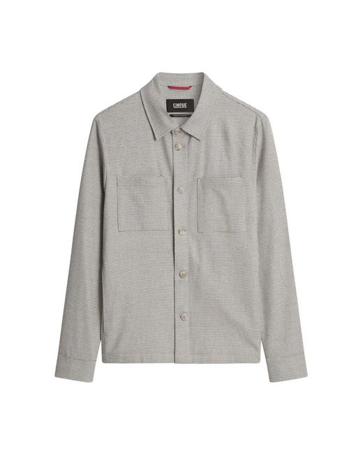 Cinque Cimessi Overshirt in het Gray voor heren