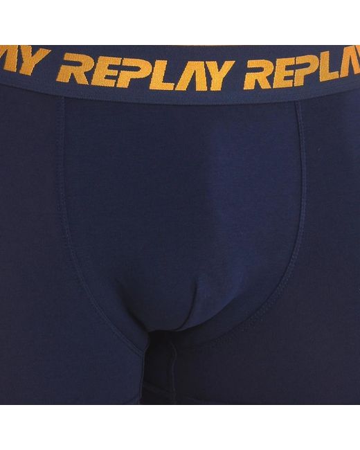 Bottoms Replay de hombre de color Blue
