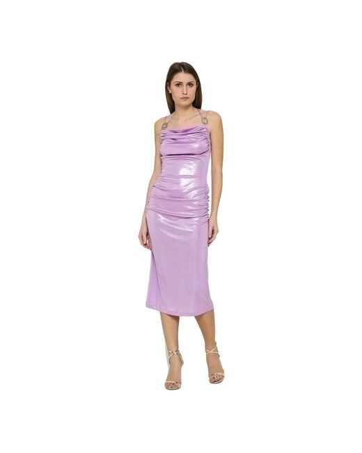 Just Cavalli Purple Party Dresses