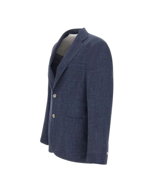 Barba Napoli Blue Blazers for men