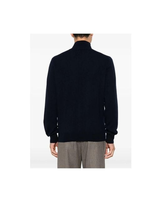 Cardigans Soft Goat de hombre de color Blue