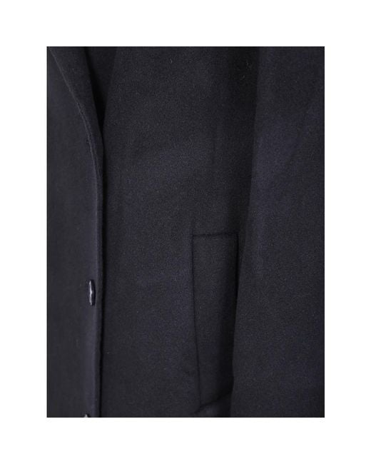 Loulou de Saison Blue Double-Breasted Coats
