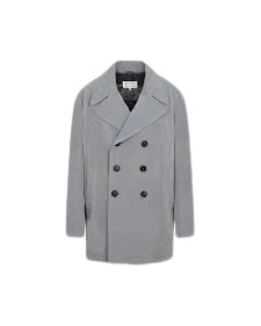 Coats > double-breasted coats Maison Margiela en coloris Gray