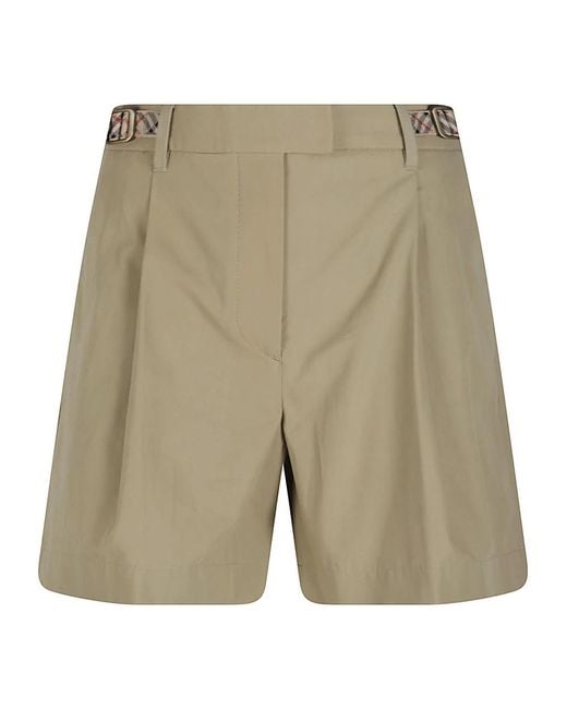 Burberry Green Casual Shorts