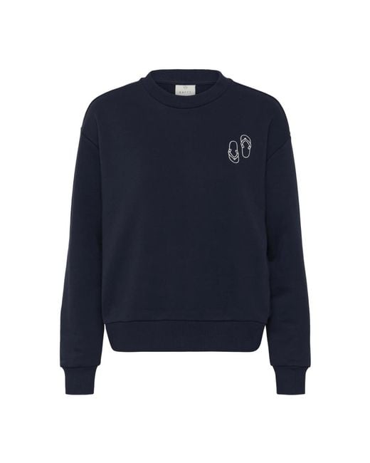 Sweatshirts Kaffe de color Blue
