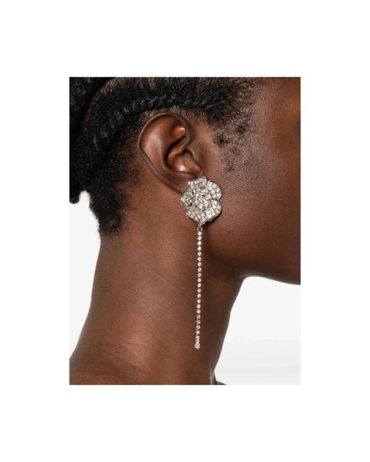Alessandra Rich Metallic Earrings