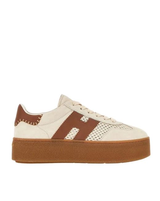 Hogan Brown Sneakers