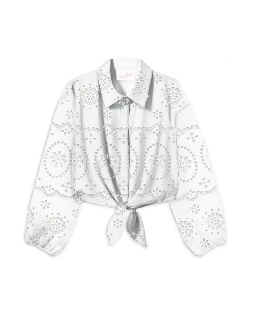 Mc2 Saint Barth White Shirts