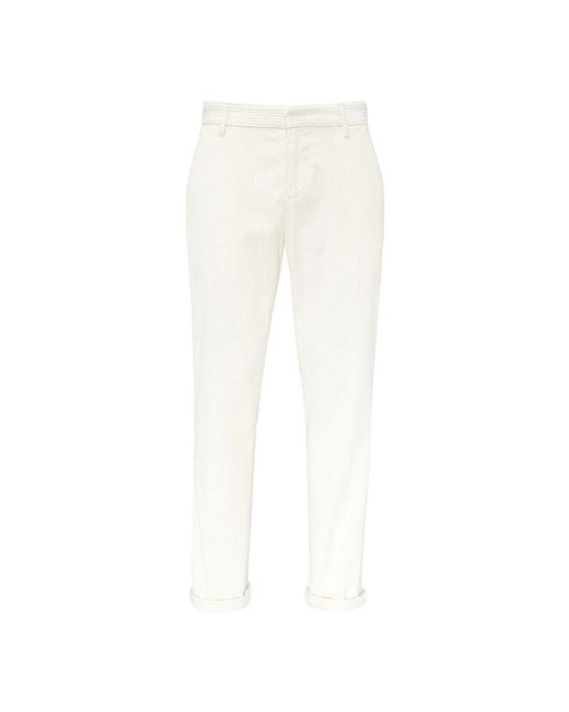 Dondup Pantalone in het White voor heren